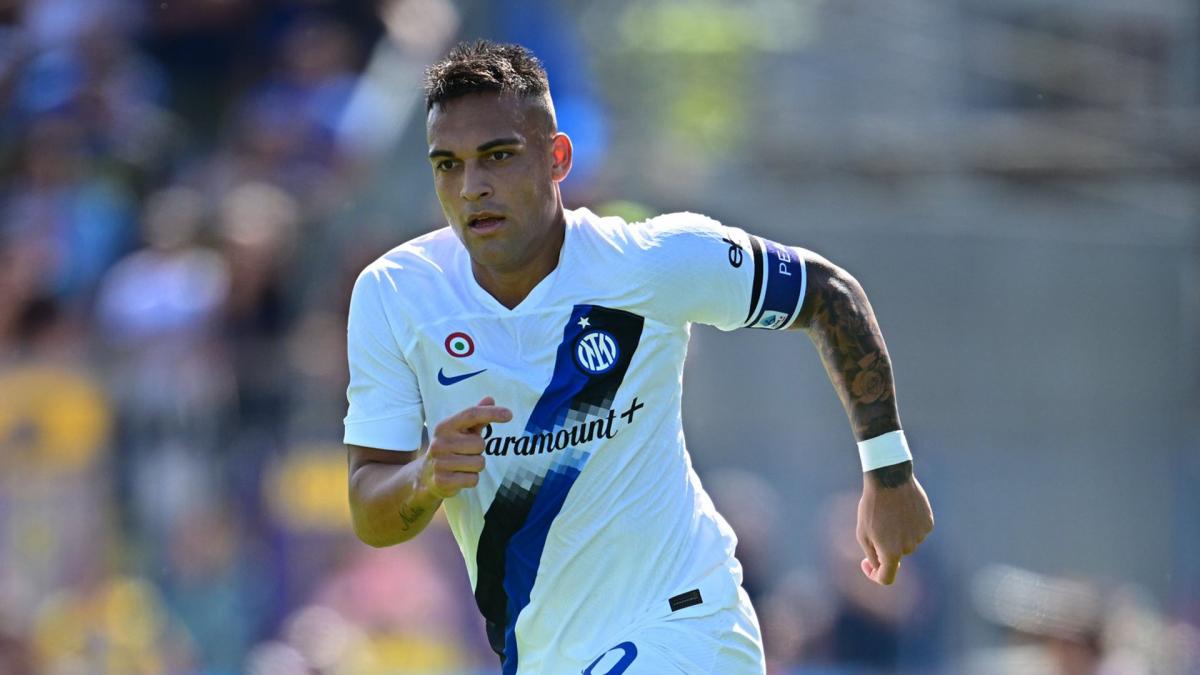 Lautaro Martnez fue titular en la victoria del Inter